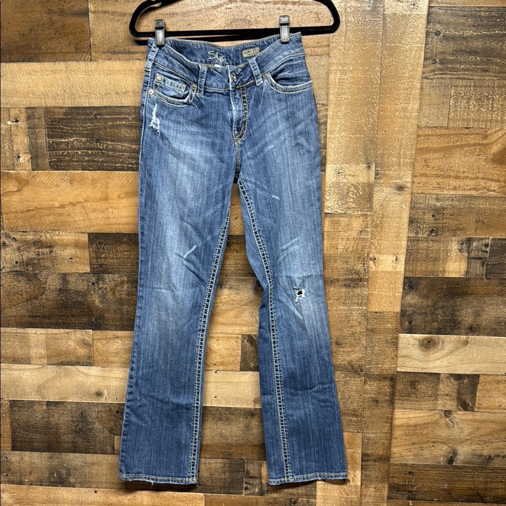 Silver Suki 17"‎ Bootcut Jeans Women's Size 29